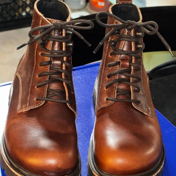 Birkenstock Highwood Lace Mid Men Leather - Chocolate - 39 Regular/Wide - NIB - Picture 3 of 10